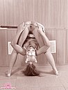 A slut stuffs her pussy and asshole with a toy and fist!